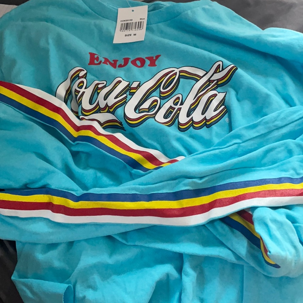 Coca-Cola Crop Long sleeve Shirt